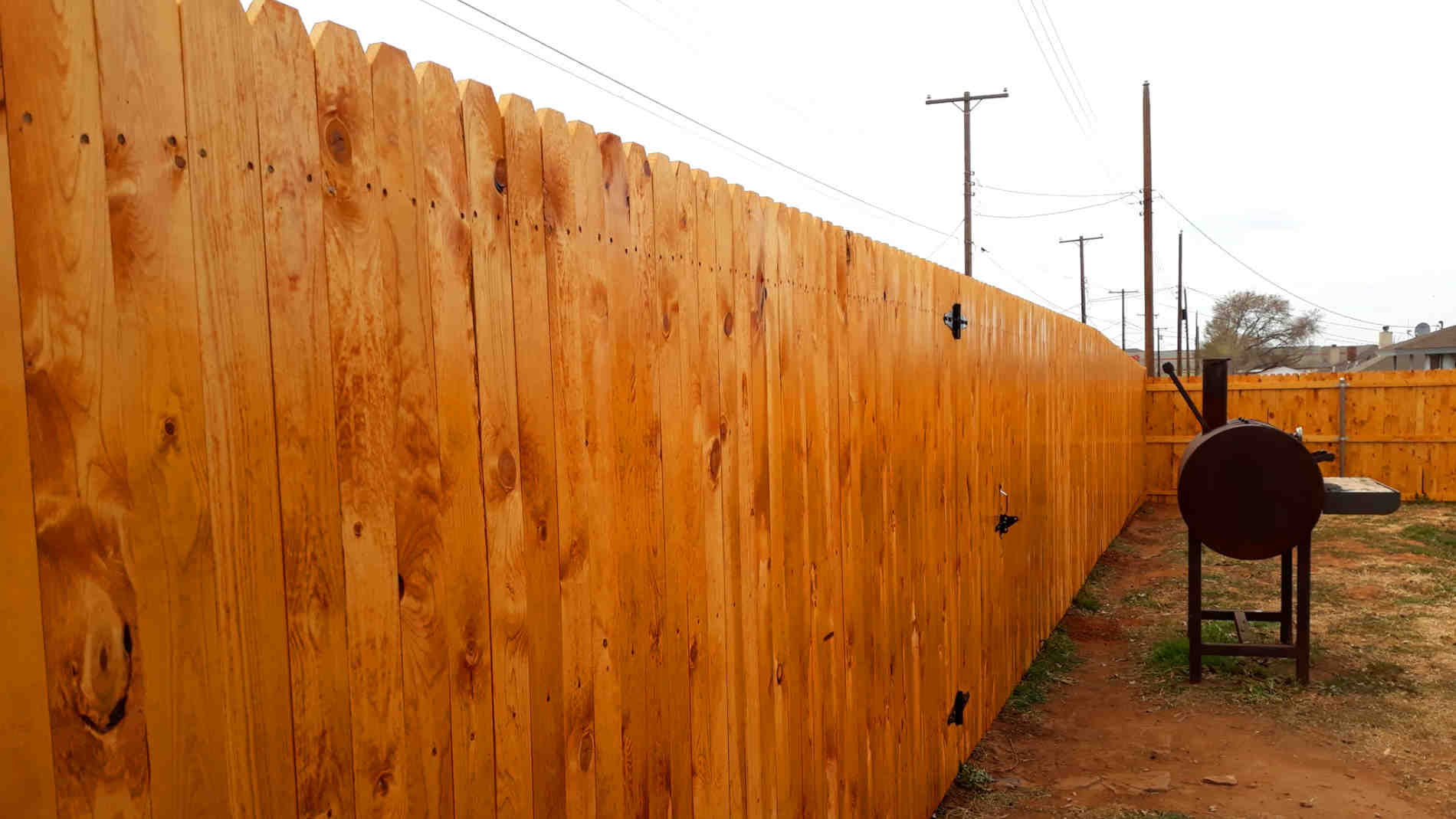 rich color fence stain